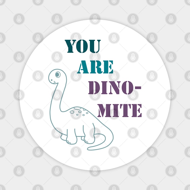 Dino-mite Magnet by EMP